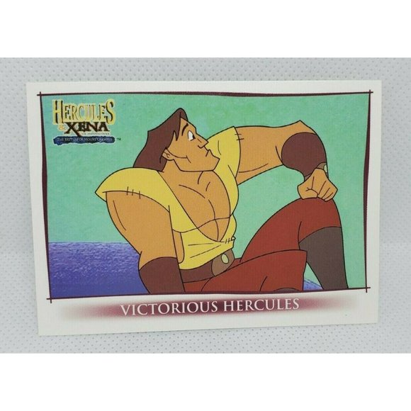 Hercules & Xena The Battle For Mount Olympus Animated Adventures Cards #1 #2 #3 - Picture 8 of 9